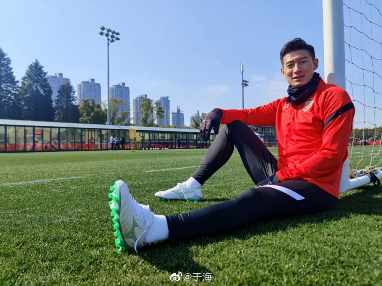 于海训练照曝光：2022开启新篇章！