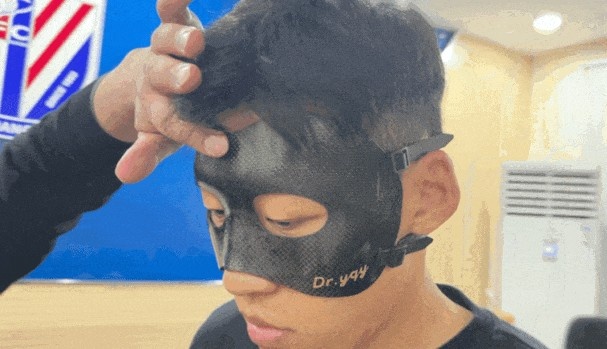 新型面具助力朱辰杰快速恢复