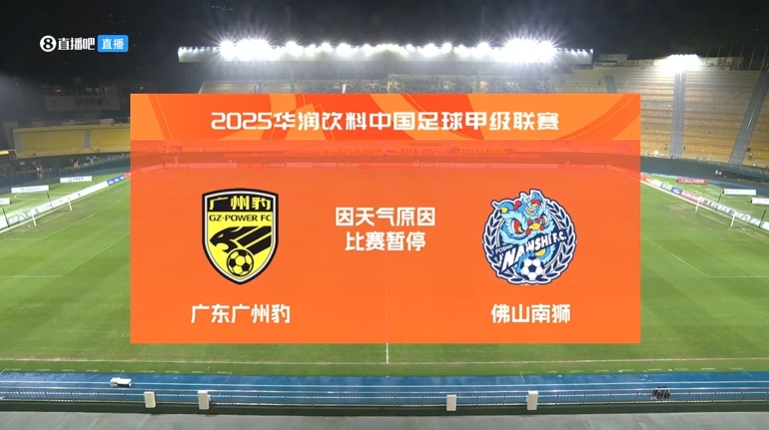 广州豹对阵佛山南狮激战正酣
